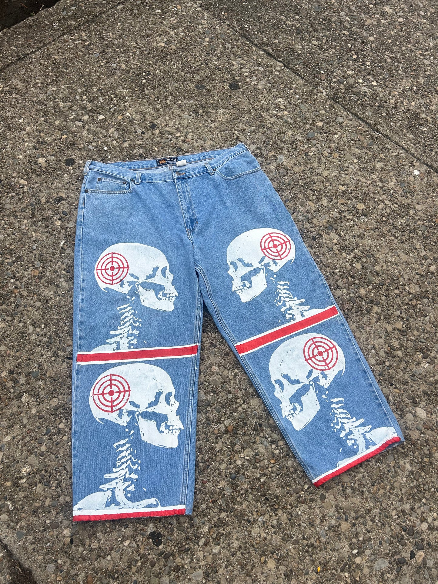 Skull Denim 38x30